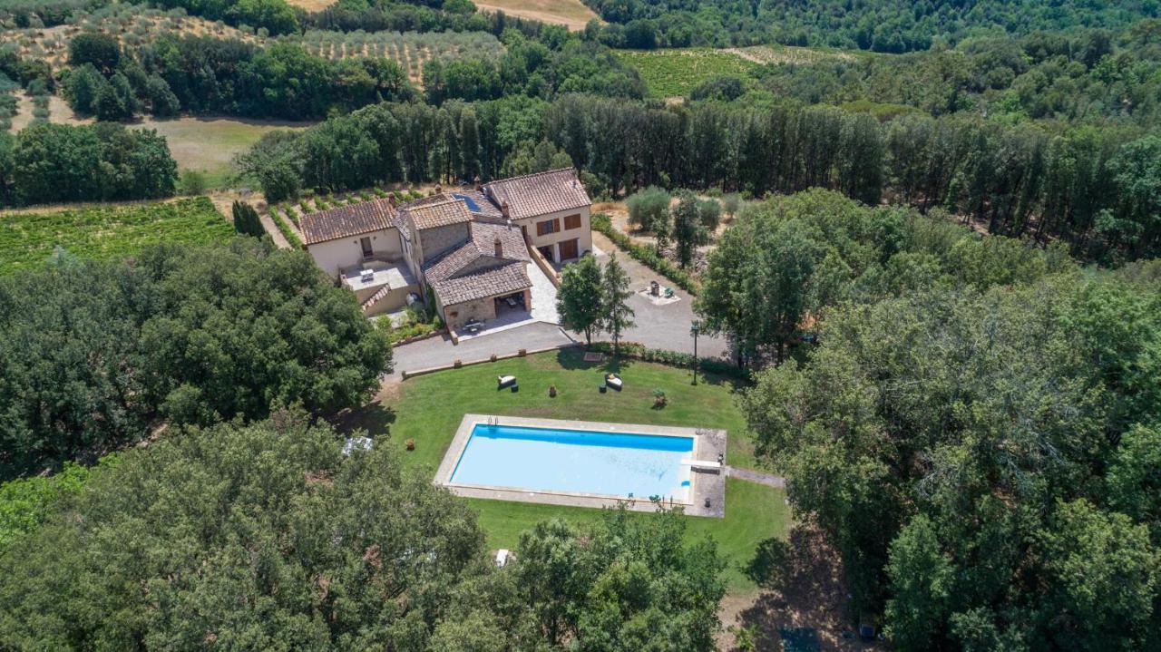 Villa Montepescini Murlo Exteriér fotografie